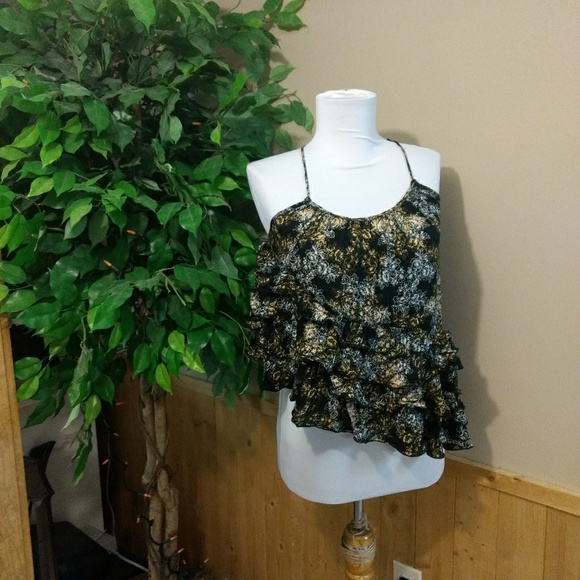 Free People Tops - Free People asymmetrical tiered tank top (62)